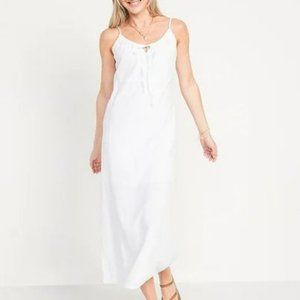 Old Navy Crinkled Maxi Cami Shift Dress NWT- Size M